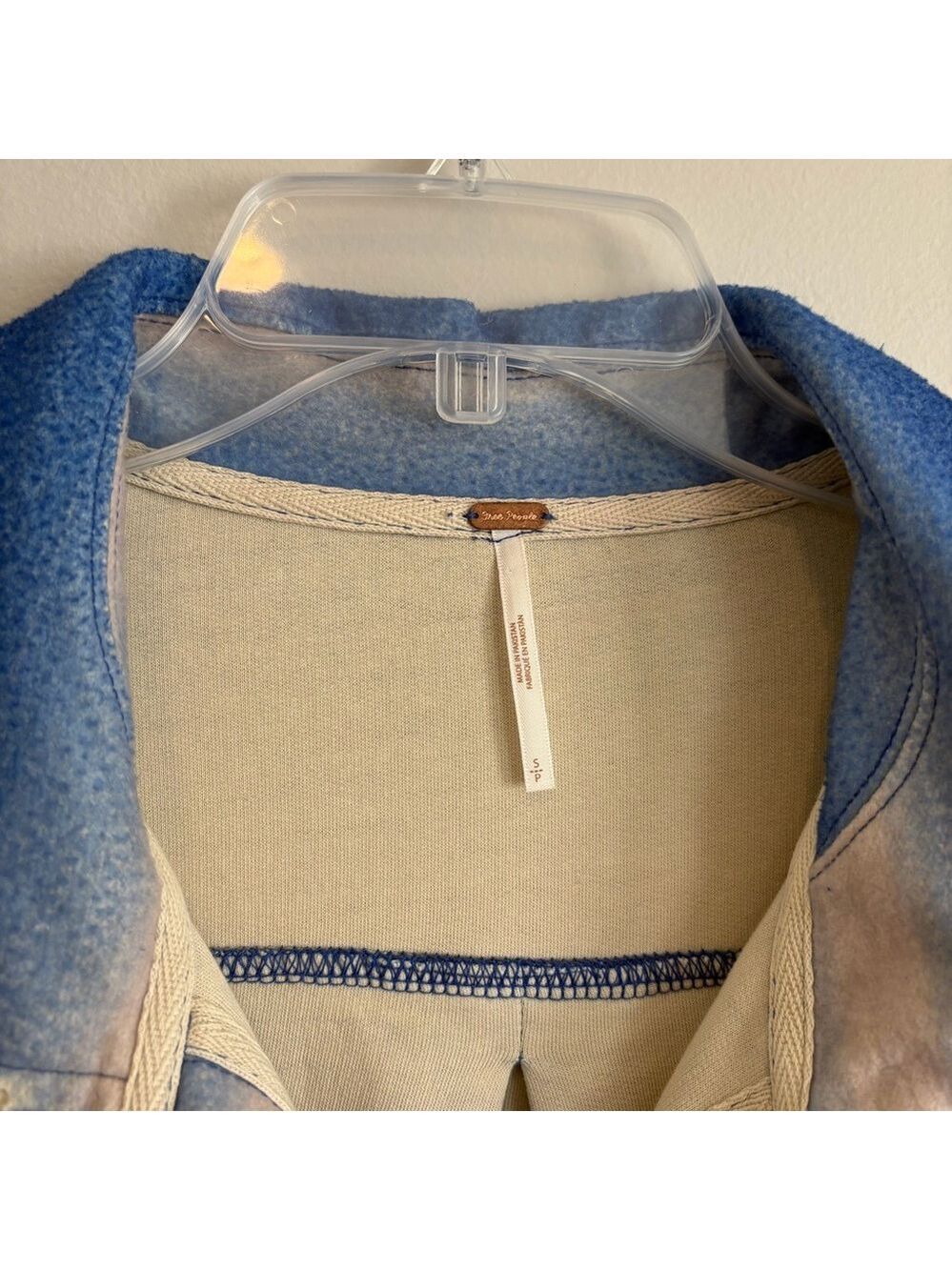 Free People Ruby Jacket in Deep Sea Blue Size S - Picture 4 of 7